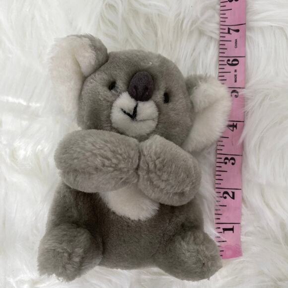 Dakin Koala Bear Plush 6" Vintage 1986 Mini Gray Stuffed Animal Korea Toy RARE - Picture 3 of 12